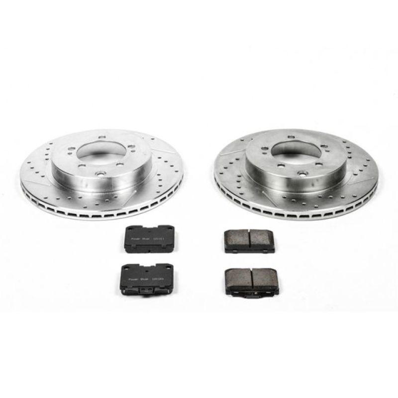 PSB Z23 Evolution Kit - Power Stop 95-96 Dodge Stealth Rear Z23 Evolution Sport Brake Kit