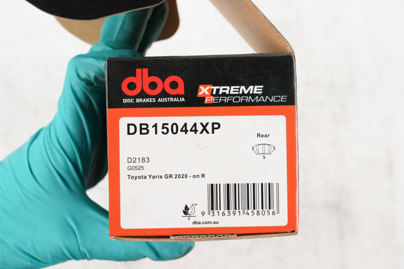 DBA XP Performance Brake Pads - DBA 20-22 Toyota Corolla Hatchback Rear XP Performance Brake Pads