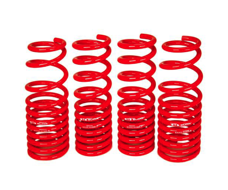 BX Lowering Springs - BLOX Racing Lowering Springs 16-21 Honda Civic Coupe/Sedan Base/Si (Excl. Type-R)