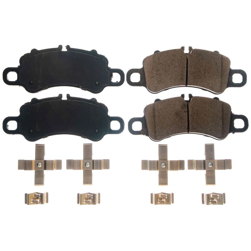 PSB Z17 Evolution Brake Pads - Power Stop 17-18 Porsche 718 Boxster Front Z17 Evolution Ceramic Brake Pads w/Hardware
