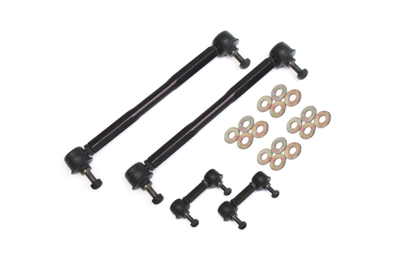 BMR End Links - BMR 14-17 Chevy SS Front and Rear Sway Bar End Link Kit - Black