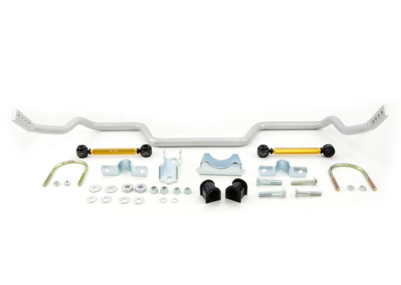WL Sway Bars - Rear - Whiteline 05+ Ford Mustang Coupe 8 cyl (Inc Shelby GT / GT500) Rear 27mm Heavy Duty Adj Swaybar