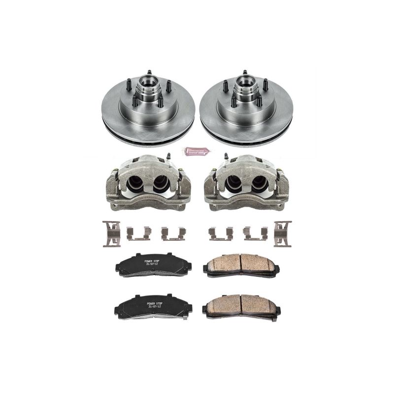 PSB Autospecialty Kit w/Cals - Power Stop 98-02 Ford Ranger Front Autospecialty Brake Kit w/Calipers