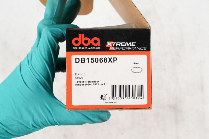 DBA XP Performance Brake Pads - DBA 21-22 Lexus IS300 F Sport Rear XP Performance Brake Pads