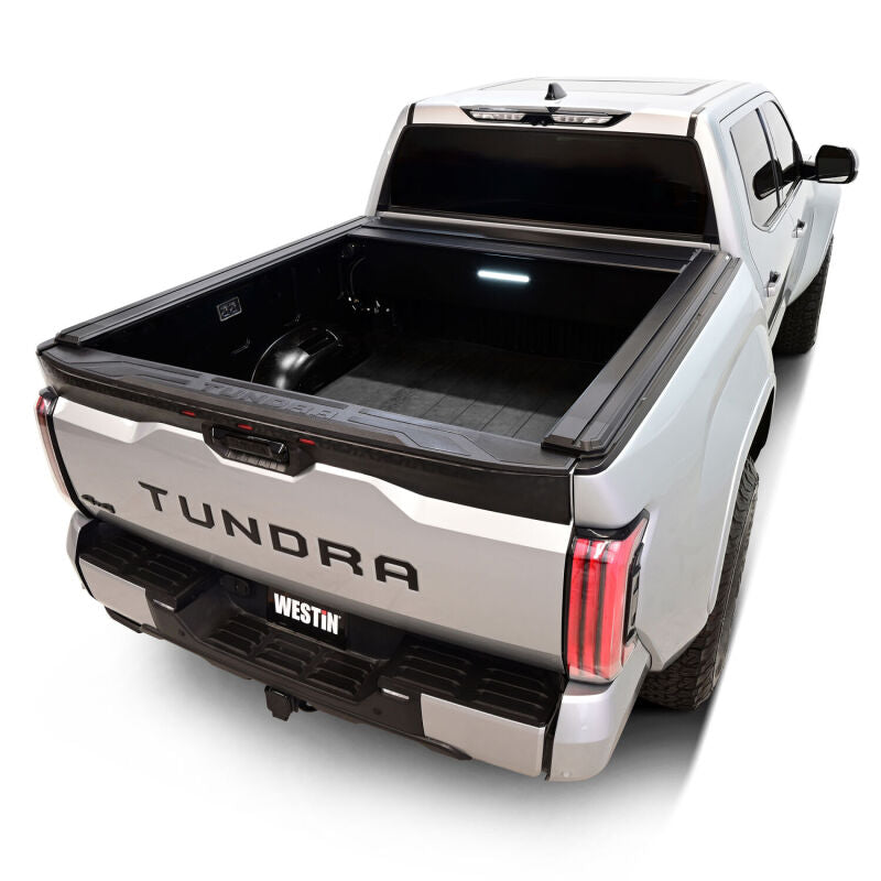 WES Electric Retractable Tonneau - Westin 22-26 Toyota Tundra 5ft 5in. (66in.) Bed Electric Retractable Tonneau Cover - Black