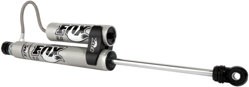 FOX 2.0 Perf Shock - Fox 2.0 Performance Series 10.1in. Smooth Body Remote Res. Shock w/Stem Mount / Std Travel - Black
