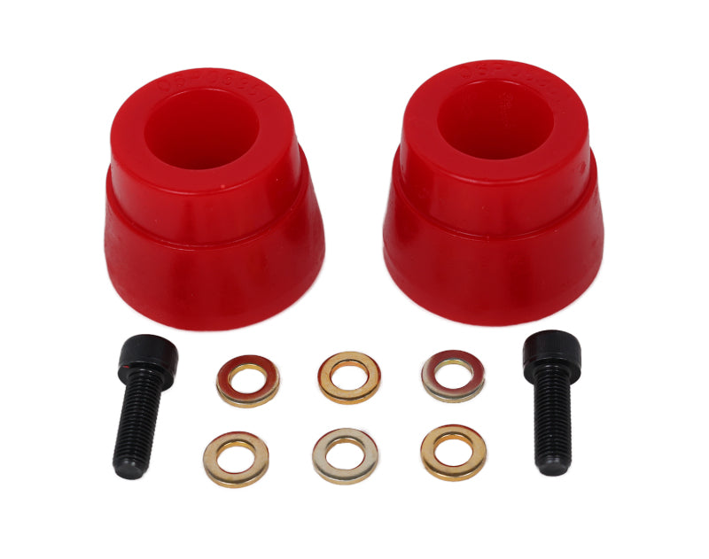 ES Bump Stops - Red - Energy Suspension 05-13 Toyota Tacoma 2WD(Prerunner)/4WD Red Front Bumper Stop Set