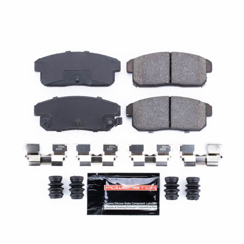 PSB Z23 Evolution Brake Pads - Power Stop 01-02 Infiniti G20 Rear Z23 Evolution Sport Brake Pads w/Hardware