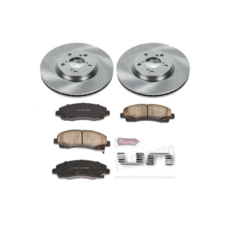 PSB Autospecialty Kit - Power Stop 06-11 Honda Ridgeline Front Autospecialty Brake Kit