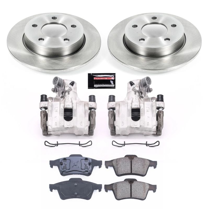 PSB Autospecialty Kit w/Cals - Power Stop 04-05 Mazda 3 Rear Autospecialty Brake Kit w/Calipers