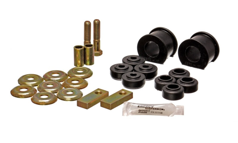 ES Sway Bar Bushings - Black - Energy Suspension Chry Stab Bar Bushing Set - Black