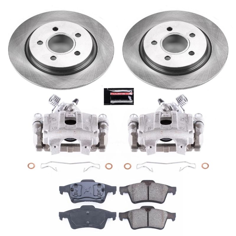 PSB Autospecialty Kit w/Cals - Power Stop 04-05 Volvo S40 Rear Autospecialty Brake Kit w/Calipers