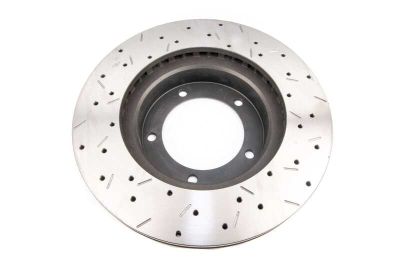 DBA 4000 Slot&Drill Rotors - DBA 4000 Series Uni-Directional Cross Drilled and Slotted Rotor