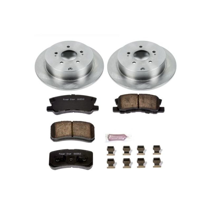 PSB Autospecialty Kit - Power Stop 04-11 Mitsubishi Endeavor Rear Autospecialty Brake Kit