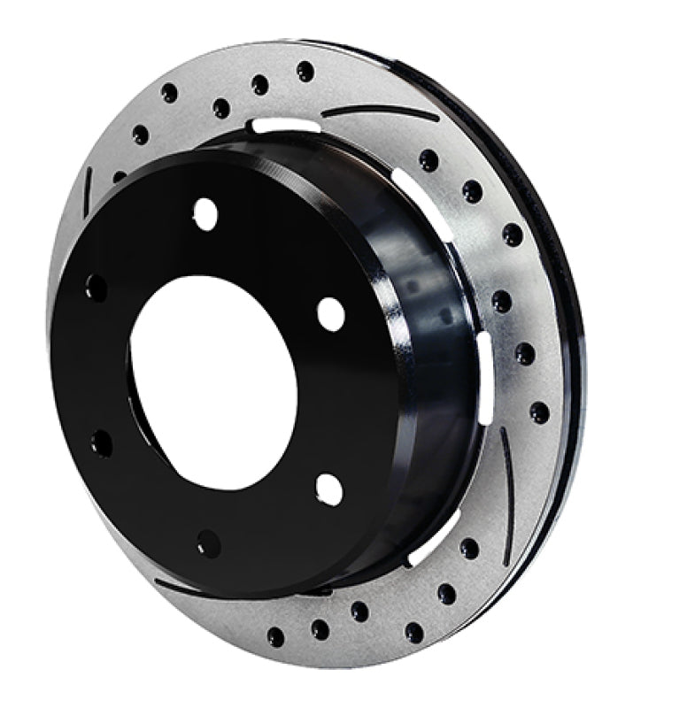 WIL Rotors - Wilwood Rotor-Rear-SRP-BLK-Drill-RH 11.00 x .810 x - 6 x 5.50