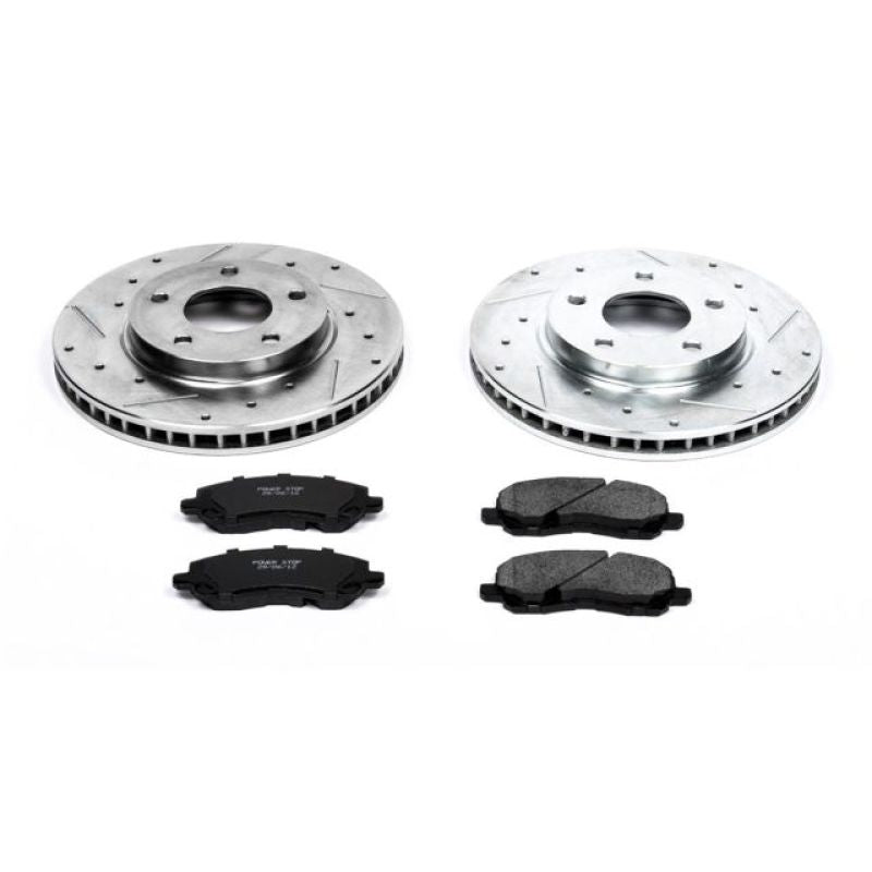 PSB Z23 Evolution Kit - Power Stop 07-12 Dodge Caliber Front Z23 Evolution Sport Brake Kit