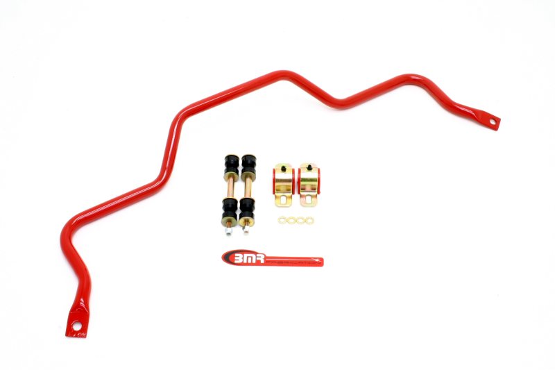 BMR Sway Bar Kits - BMR 82-02 3rd Gen F-Body Rear Hollow 25mm Sway Bar Kit w/ Bushings - Red