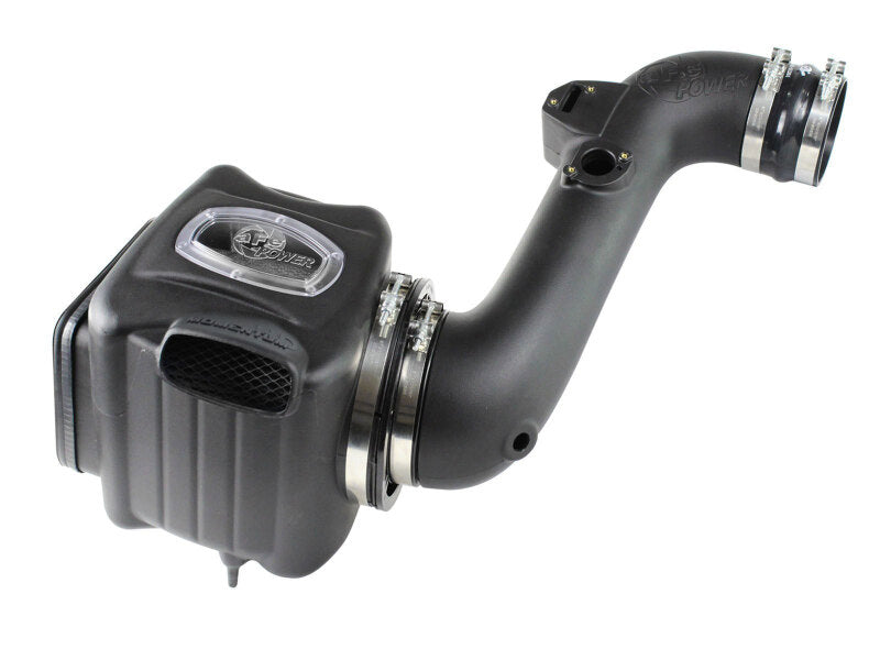 AFE Momentum HD Cold Air Intakes - aFe Momentum HD Pro DRY S Stage 2 Intake System 11-16 GM Diesel Trucks V8-6.6L (td) LML