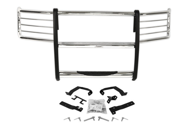 GOR Step Guard - 3000 - Chrome - Go Rhino 15-17 Ford F-150 (Excl. ACC Models) 3000 Series StepGuard Center Grille + Brsh Grd - Chrome