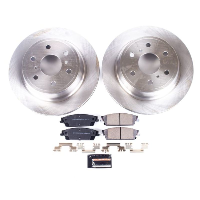 PSB Autospecialty Kit - Power Stop 07-14 Cadillac Escalade Rear Autospecialty Brake Kit