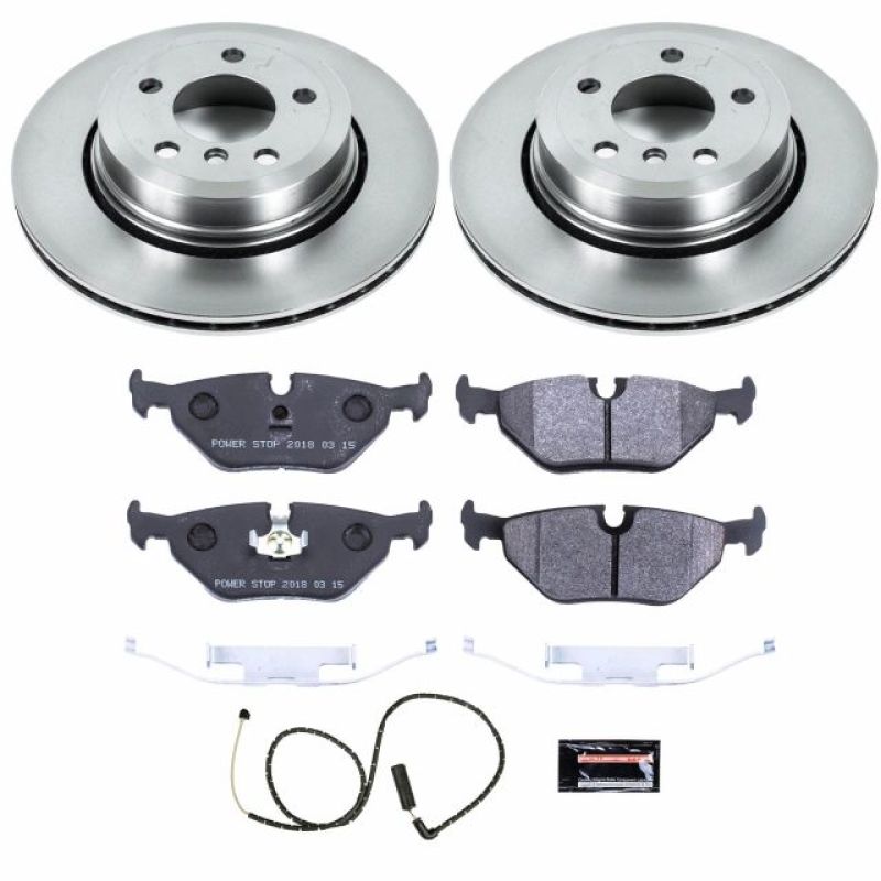 PSB Track Day Kit - Power Stop 04-10 BMW X3 Rear Track Day Brake Kit
