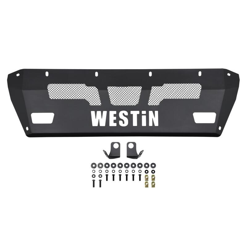 WES Pro-Mod Skid Plate - Westin 15-19 Chevrolet Silverado 2500/3500 Pro-Mod Skid Plate - Textured Black
