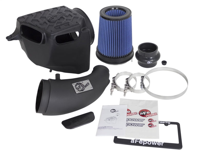 AFE Momentum GT Cold Air Intakes - aFe Momentum GT Stage 2 Pro 5R Intake System 07-11 Jeep Wrangler (JK) V6 3.8L w/ Mechanical Fan