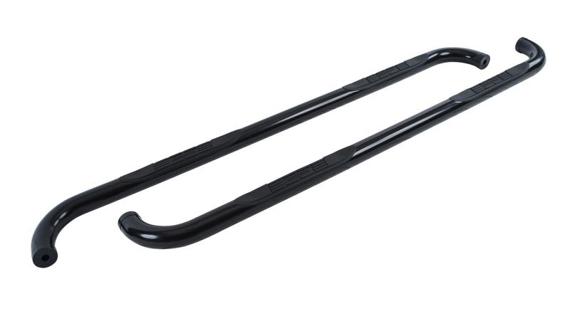 GOR Steps - 4000 - Blk - Go Rhino 13-15 Ford Escape 4000 Series SideSteps - Cab Length - Black