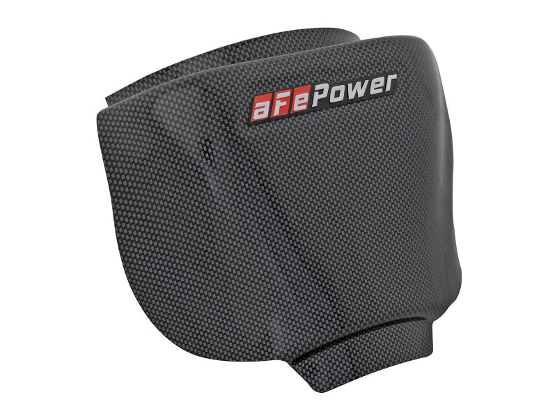 AFE Rain Shields - aFe MagnumFORCE Intake Rain Shield 15-16 Dodge Challenger SRT Hellcat 6.2L V8 (sc) - Carbon Finish