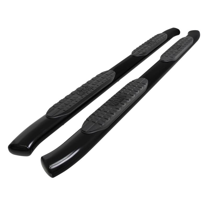 WES Nerf Bars - PRO TRAXX 5 - Westin 19-20 Chevrolet Silverado/GMC Sierra 1500 Double Cab PRO TRAXX 5 Oval Nerf Step Bars - Black