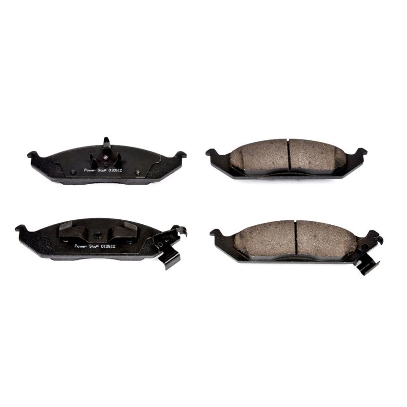 PSB Z16 Evolution Brake Pads - Power Stop 95-00 Chrysler Cirrus Front Z16 Evolution Ceramic Brake Pads