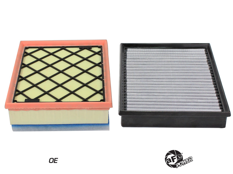 AFE P5R Drop In Air Filter - aFe MagnumFLOW OEM Replacement Air Filter PDS 13-16 Ford Fusion 1.5L/1.6L/2.0L EcoBoost/2.5L