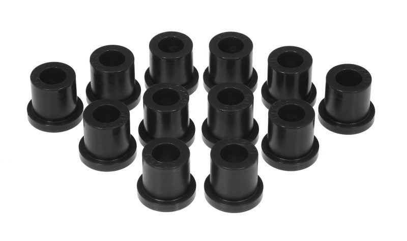 PRO Spring/Shackle Bush- Blk - Prothane 79-83 Toyota Truck 2/4wd Rear Spring & Shackle Bushings - Black