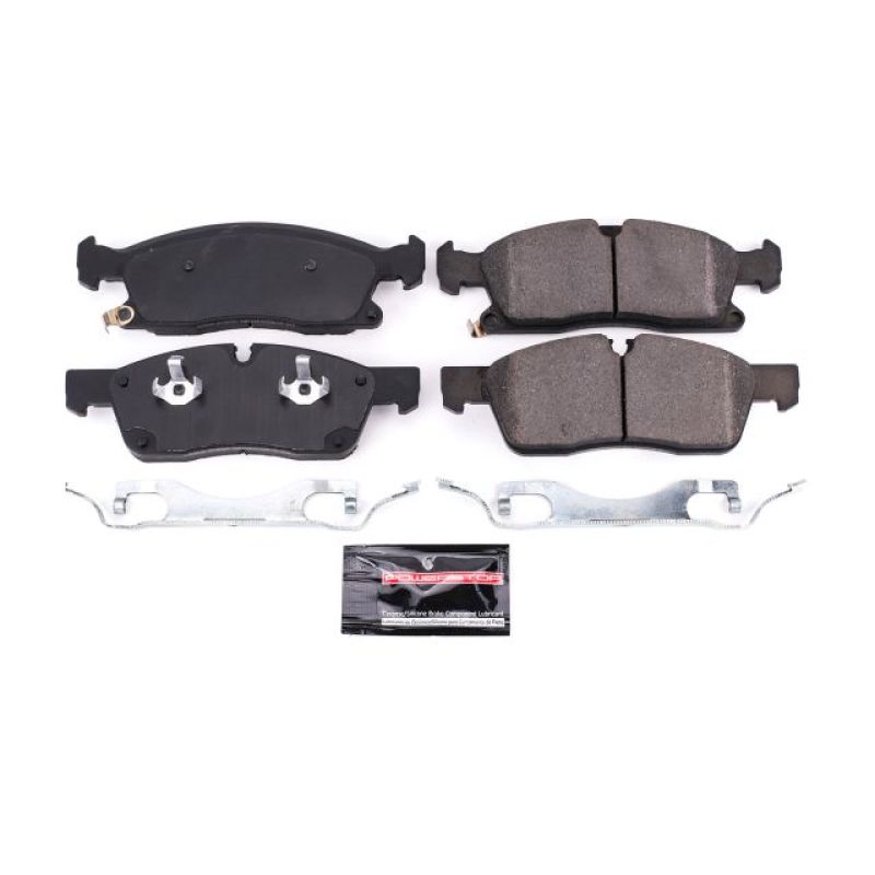 PSB Z23 Evolution Brake Pads - Power Stop 2017 Dodge Durango Front Z23 Evolution Sport Brake Pads w/Hardware