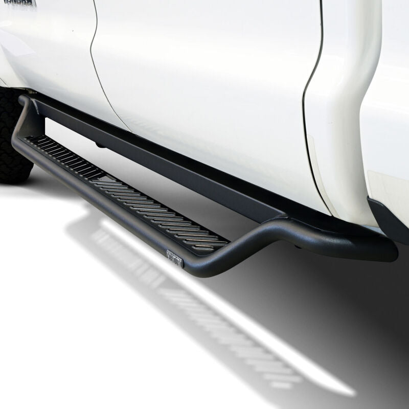 WES Running Boards - Outlaw - Westin 07-21 Toyota Tundra Double Cab Outlaw Drop Running Boards - Tex. Blk