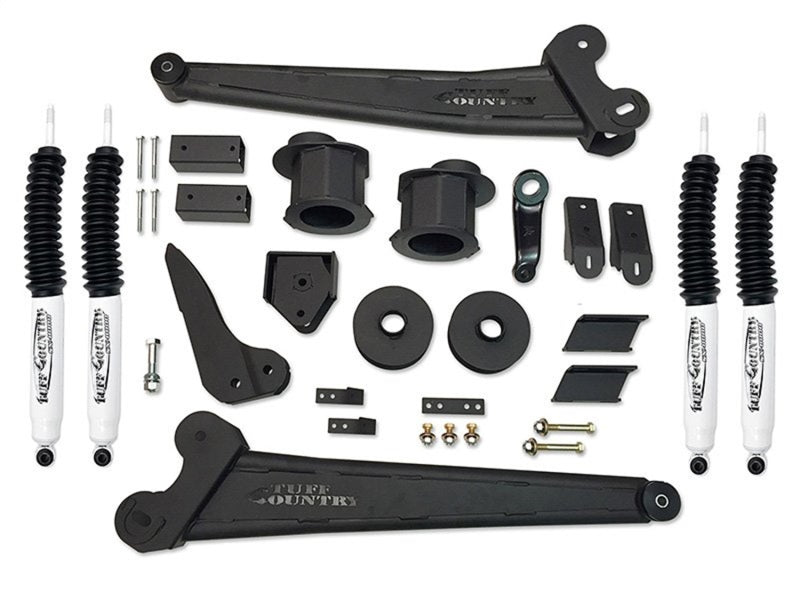 TUF Lift Kits - Tuff Country 13-18 Dodge Ram 3500 4x4 5in Performance Lift Kit (SX8000 Shocks)