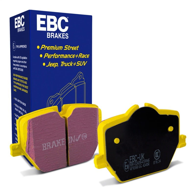 EBC Yellowstuff Brake Pad Sets - EBC 2019+ BMW Z4 G29 Yellowstuff Rear Brake Pads