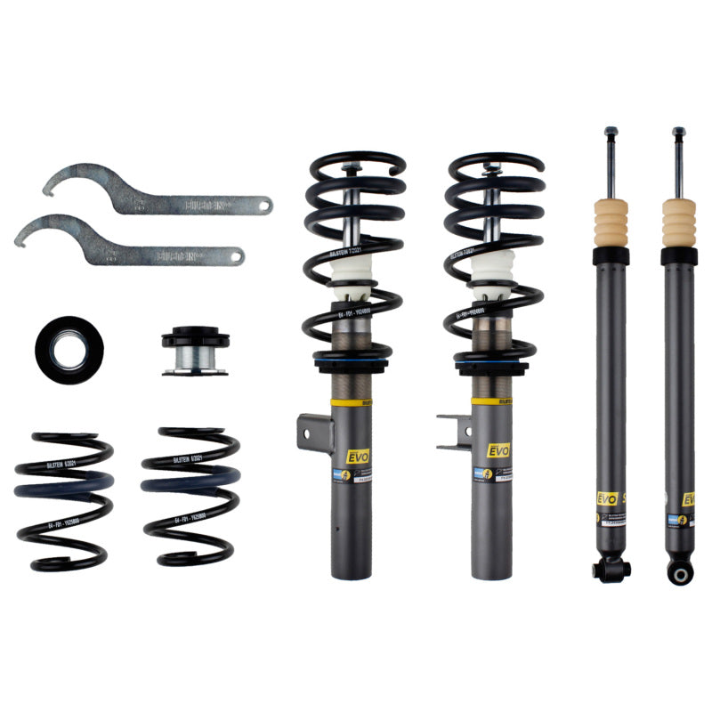 BIL Evo Series Coilover Kits - Bilstein 19-22 Mercedes-Benz A220 EVO S Coilover Kit - Front & Rear