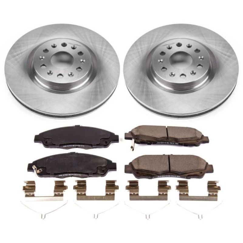PSB Autospecialty Kit - Power Stop 17-18 Cadillac XT5 Front Autospecialty Brake Kit