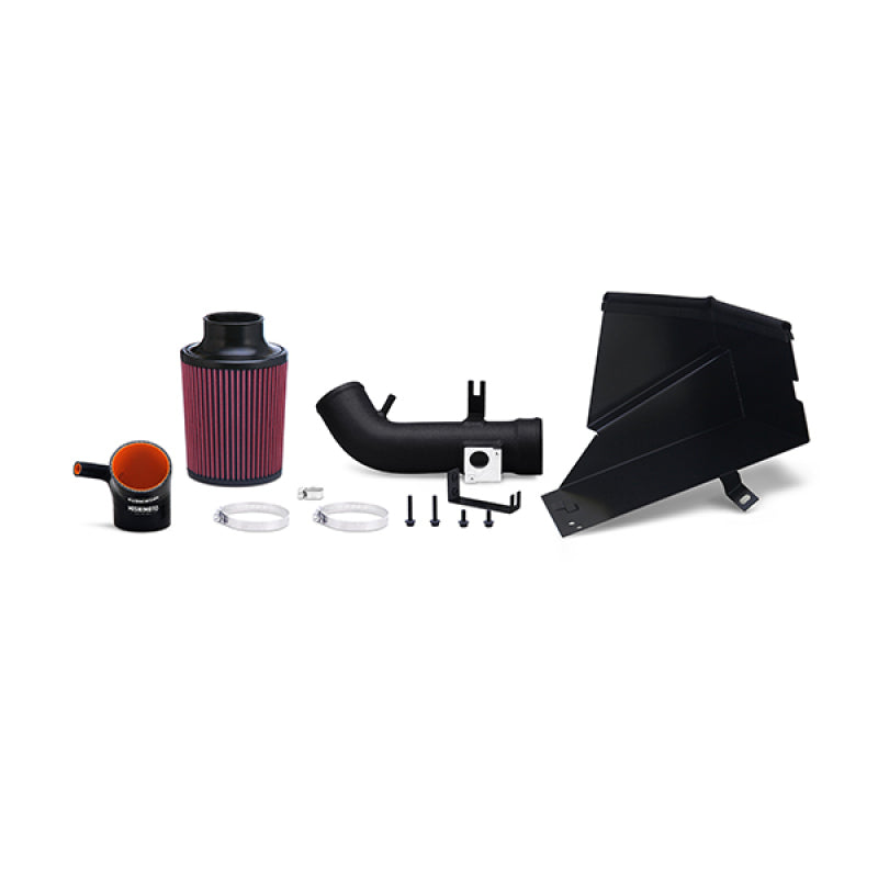 MM Air Intakes - Mishimoto 06-11 Honda Civic Si Performance Air Intake w/ Heat Shield - Wrinkle Black