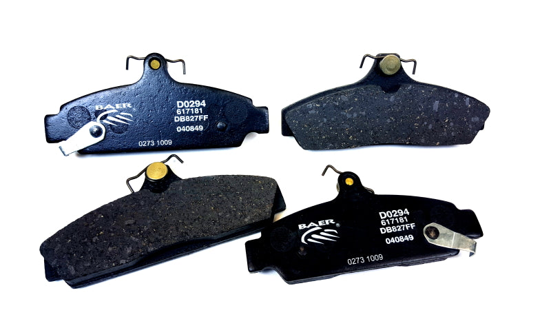 BAE Claw Brake Pads - Baer Brakes 84-87 Chevrolet Corvette Claw Brake Pads
