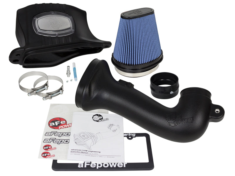 AFE Momentum Cold Air Intakes - aFe Momentum Pro 5R Cold Air Intake System 15-17 Chevy Corvette Z06 (C7) V8-6.2L (sc)