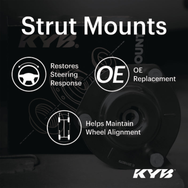 KYB Strut Mounts - KYB 17-21 Tesla Model 3 Strut Mount Kit - Front