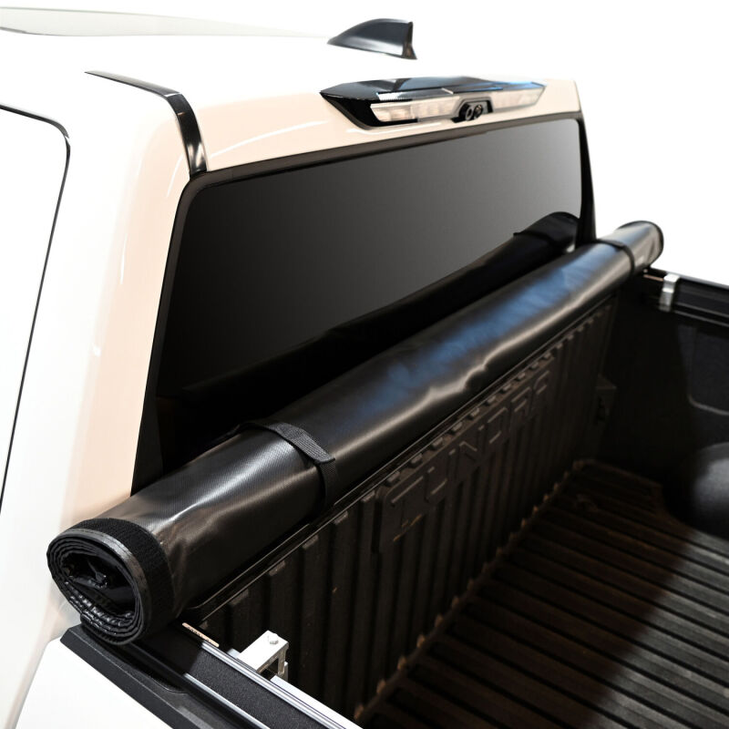 WES Soft Roll Tonneau Covers - Westin 22-24 Toyota Tundra 5.5ft. Bed Soft Roll Tonneau Cover - Black
