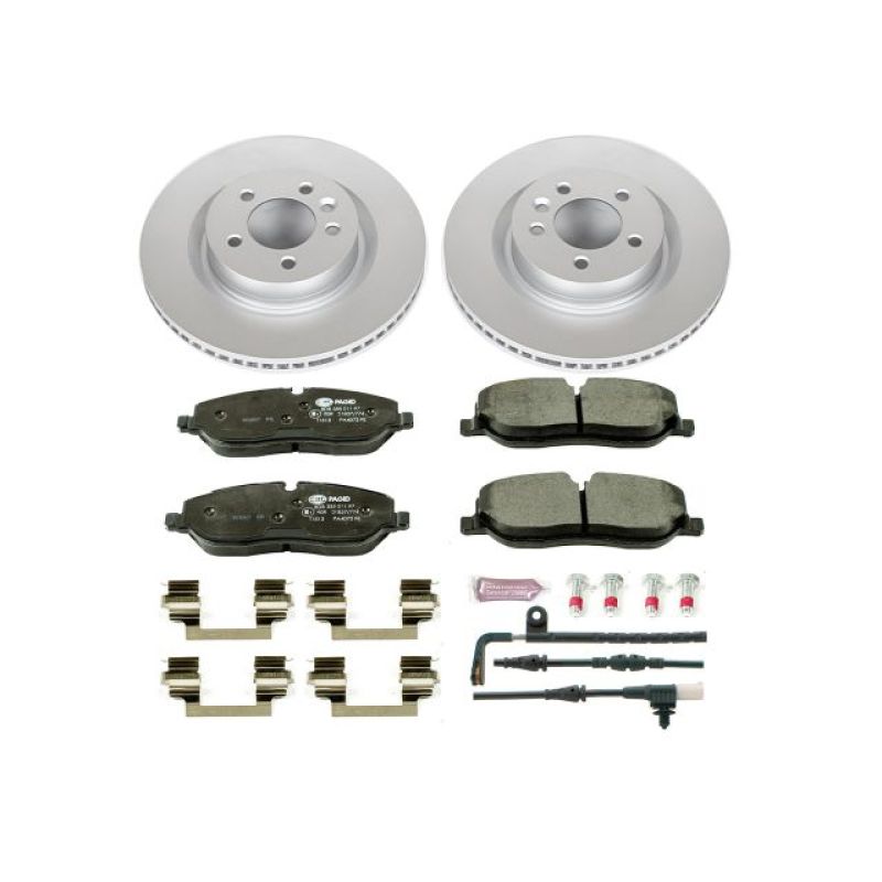 PSB Euro-Stop Kit - Power Stop 06-09 Land Rover Range Rover Sport Front Euro-Stop Brake Kit