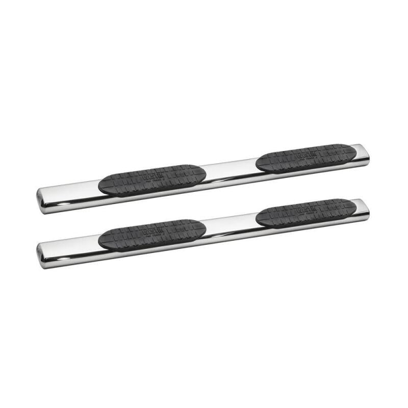 WES Nerf Bars - PRO TRAXX 6 - Westin 19-22 Chevrolet Silverado 1500 CC PRO TRAXX 6 Oval Nerf Step Bars - SS