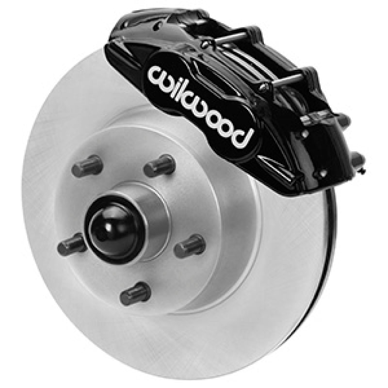 WIL D11 Brake Kits - Wilwood 65-67 Ford Mustang D11 11.29 in. Vtd. Brake Kit w/ Flex Lines