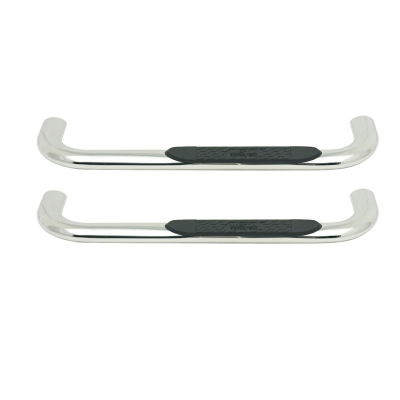 WES Nerf Bars - Platinum 4 - Westin 1999-2013 Chevy Silverado 1500 Reg Cab Platinum 4 Oval Nerf Step Bars - SS