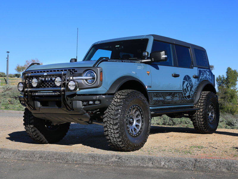 AFE Bumpers - aFe 21-25 Ford Bronco Terra Guard Bull Bar w/ RIGID Lights