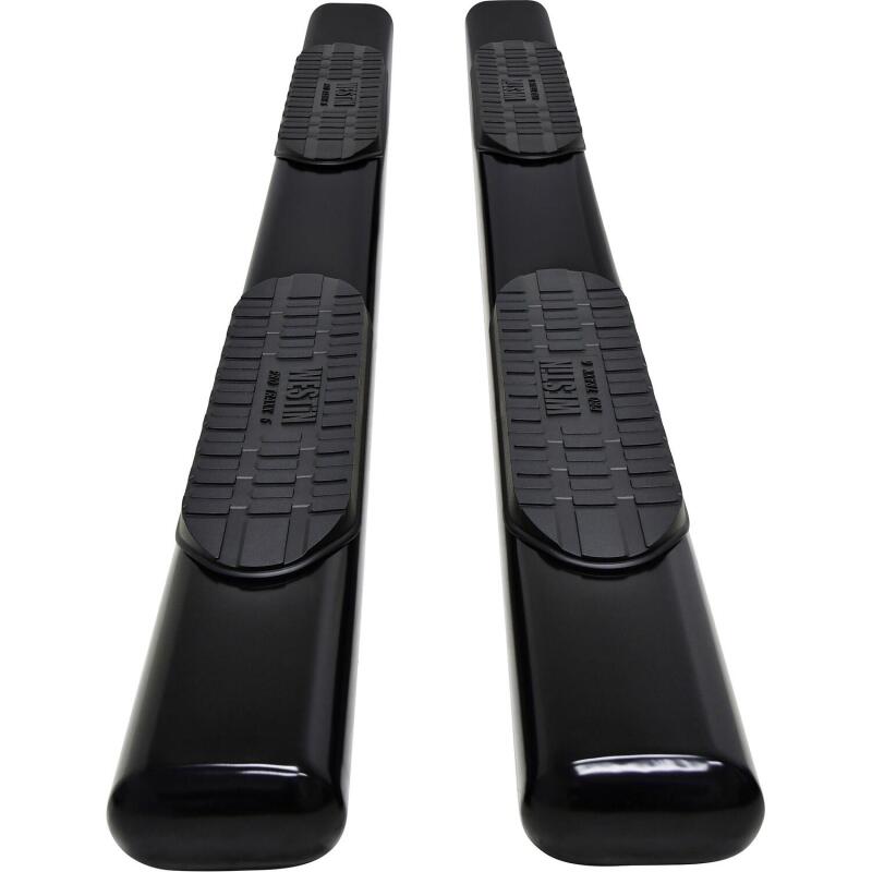 WES Nerf Bars - PRO TRAXX 6 - Westin 19-21 Chevrolet Silverado Crew Cab PRO TRAXX 6 Oval Nerf Step Bars - Black